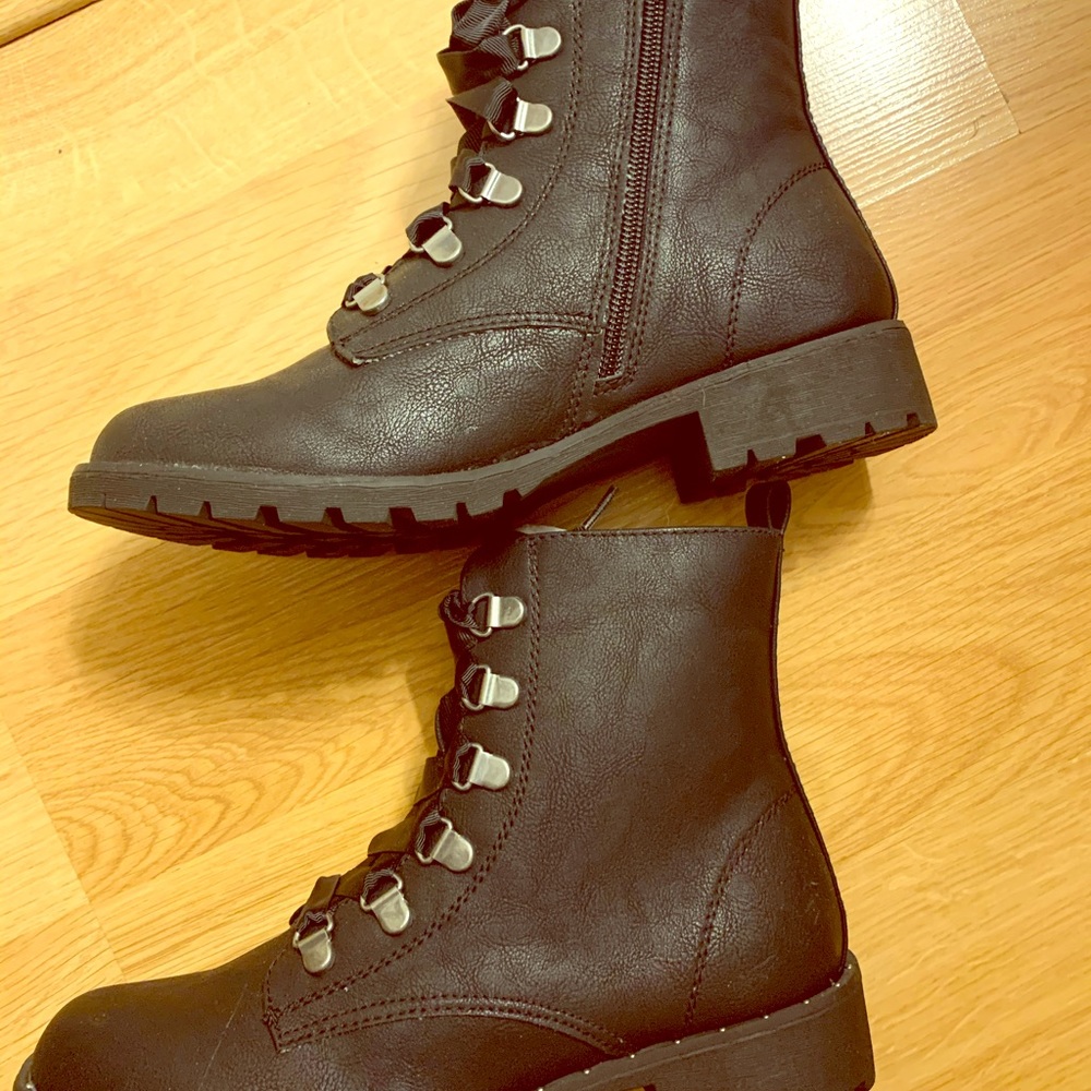 Brand new combat boots